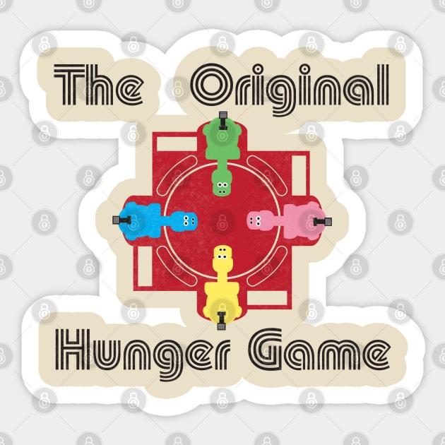 The Original Hunger Game Sticker by Chicanery